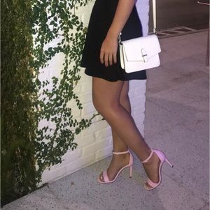 Barbie Pink Ankle Strap Heels